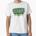 Seattle Football Seahawks Inspired T-Shirt - Custom Art Print Men Women - T-Shirt, Sweatshirt, Hoodie