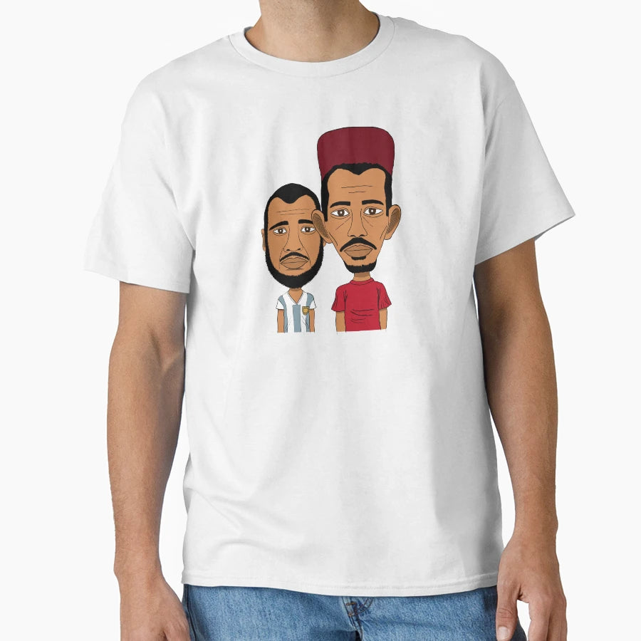 Drawing Bigflo Oli T-Shirt - Novelty Apparel for Adults - T-Shirt, Sweatshirt, Hoodie