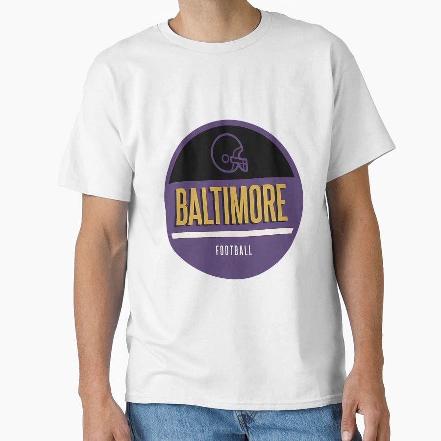 Baltimore Football T-Shirt - Streetwear Style for Adults - T-Shirt, Sweatshirt, Hoodie