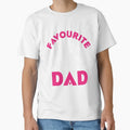 Favourite Football Dad T-Shirt - Graphic Print for Adults - T-Shirt, Sweatshirt, Hoodie