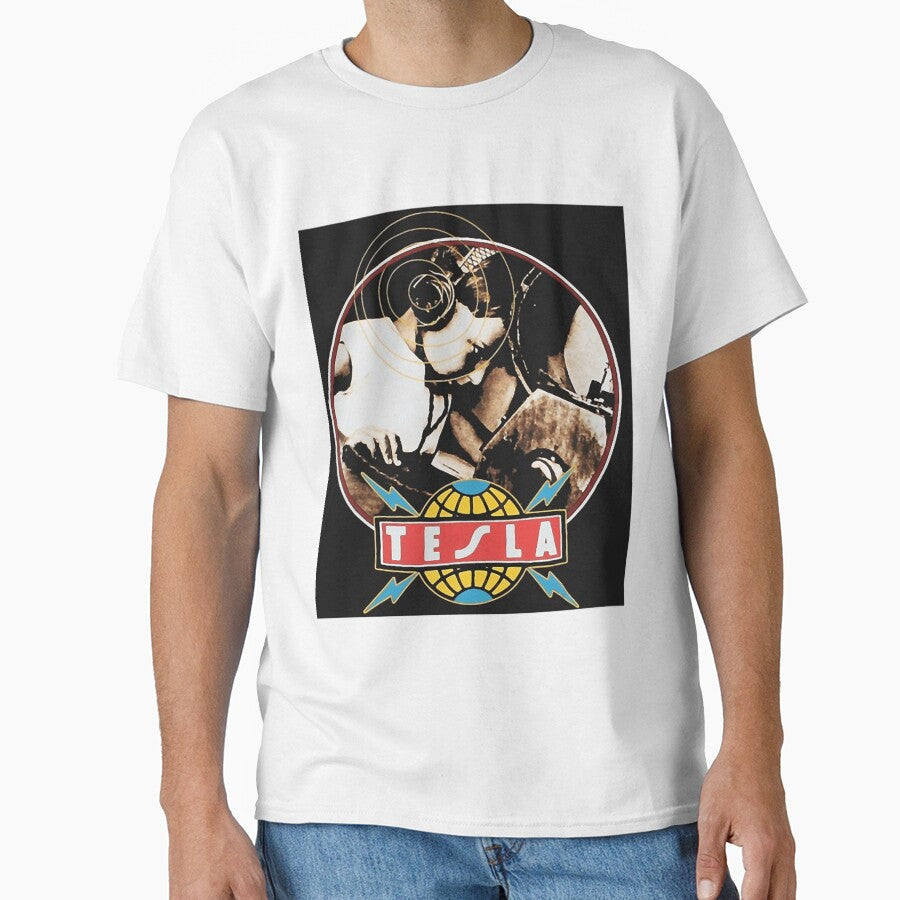 Tesla Band by reginaxtmari - Adult & Kids T-Shirts, Sweatshirts & Hoodies apparel design preview 1