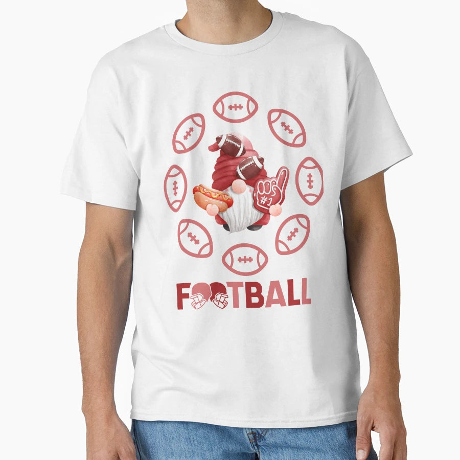 Football 1 Fan T-Shirt - Minimalist Print Unisex - T-Shirt, Sweatshirt, Hoodie
