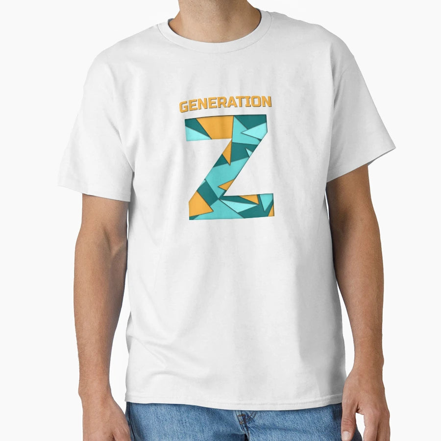 Generation Z Young And Yellow T-Shirt - Novelty Apparel Unisex - T-Shirt, Sweatshirt, Hoodie