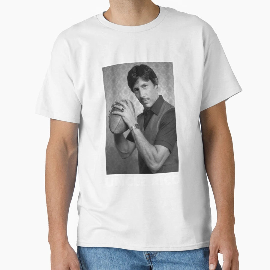 Uncle Rico Black And White Lucky Dynamites T-Shirt - Unique Graphic Unisex - T-Shirt, Sweatshirt, Hoodie