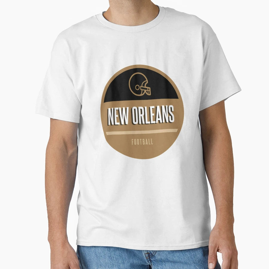 New Orleans Football T-Shirt - Graphic Print Unisex - T-Shirt, Sweatshirt, Hoodie