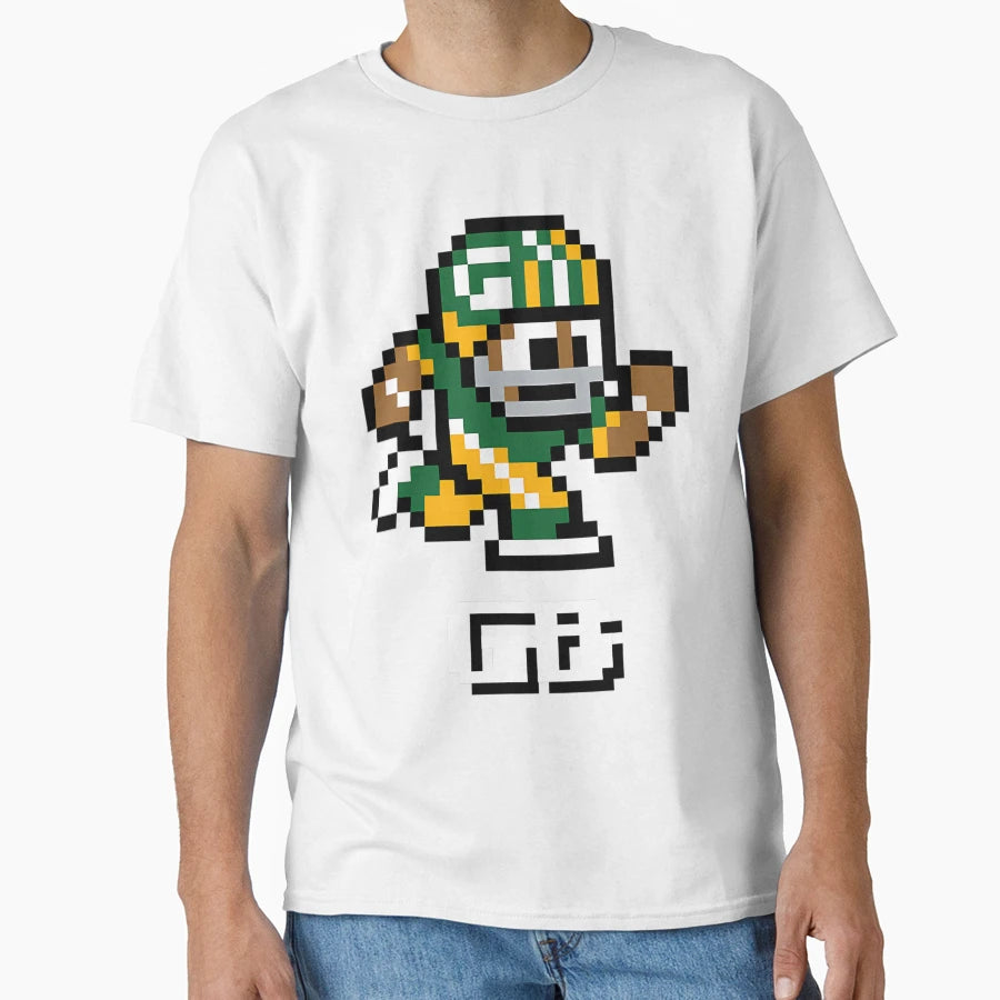 Green Bay Packers Tecmo Super Bowl T-Shirt - Graphic Print for Adults - T-Shirt, Sweatshirt, Hoodie