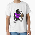 Raven Football Mascot T-Shirt - Custom Art Print for Adults - T-Shirt, Sweatshirt, Hoodie