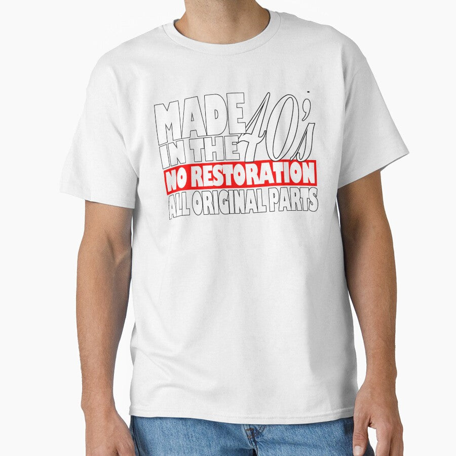 Made In 40's by Fairyjam - Adult & Kids T-Shirts, Sweatshirts & Hoodies apparel design preview 1