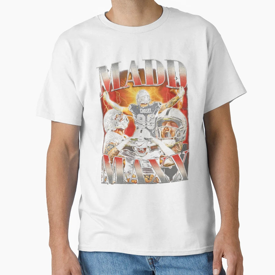 Madd Maxx Football Bootleg 90S T-Shirt - Graphic Print for Adults - T-Shirt, Sweatshirt, Hoodie