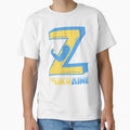 Z Zelensky Support T-Shirt - Novelty Apparel for Adults - T-Shirt, Sweatshirt, Hoodie
