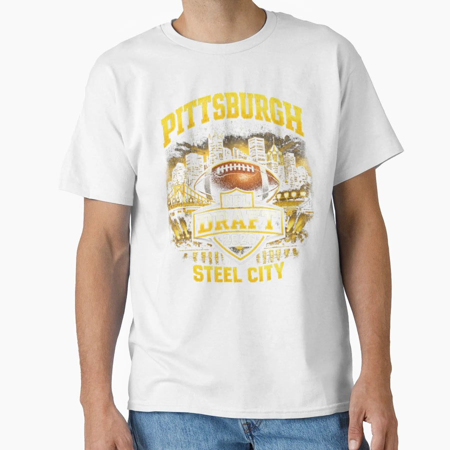 Pittsburgh Draft 2026 T-Shirt - Trendy Graphic Men Women - T-Shirt, Sweatshirt, Hoodie