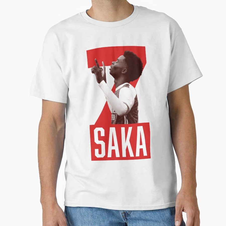 Bukayo Saka T-Shirt - Trendy Graphic Unisex - T-Shirt, Sweatshirt, Hoodie