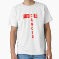 Fck Cancer Research Awareness Vulgar Profanity - Adult & Kids T-Shirts, Sweatshirts & Hoodies apparel design preview 1
