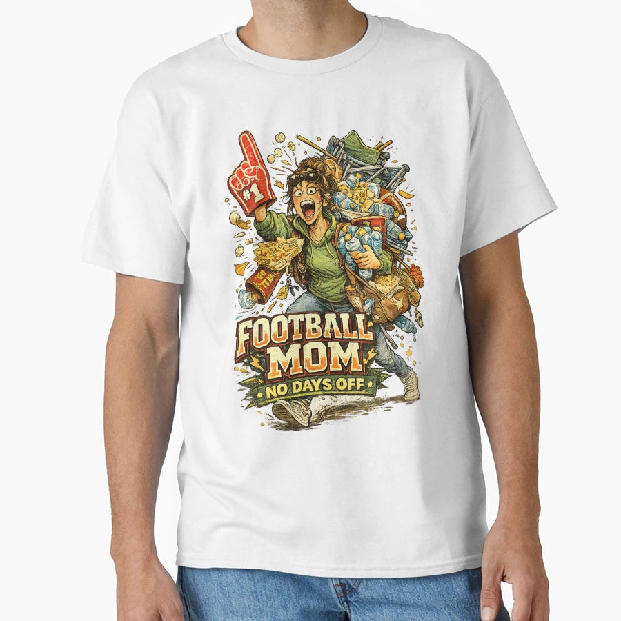 Football Mom T-Shirt - Novelty Apparel Men Women - T-Shirt, Sweatshirt, Hoodie
