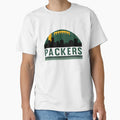 Packers Football Skyline T-Shirt - Aesthetic Graphic for Adults - T-Shirt, Sweatshirt, Hoodie