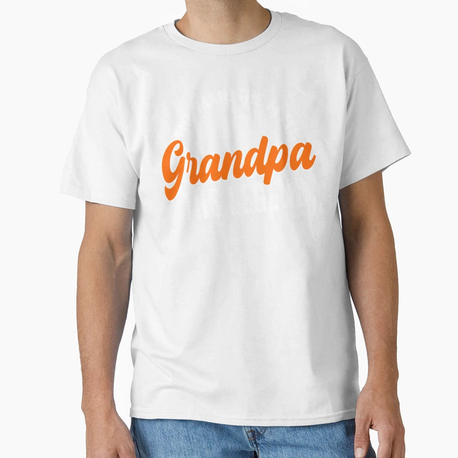 Grandpa Myth Legend T-Shirt - Graphic Print for Adults - T-Shirt, Sweatshirt, Hoodie