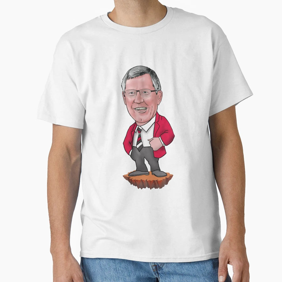 Sir Alex Fergusson T-Shirt - Aesthetic Graphic for Adults - T-Shirt, Sweatshirt, Hoodie
