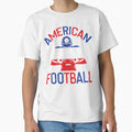 American Football T-Shirt - Minimalist Print Unisex - T-Shirt, Sweatshirt, Hoodie