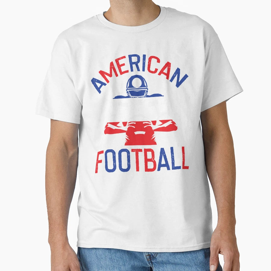American Football T-Shirt - Minimalist Print Unisex - T-Shirt, Sweatshirt, Hoodie