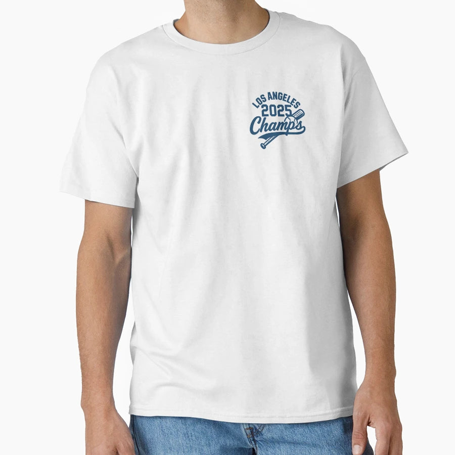 Los Angeles Baseball Champs T-Shirt - Aesthetic Graphic for Adults - T-Shirt, Sweatshirt, Hoodie
