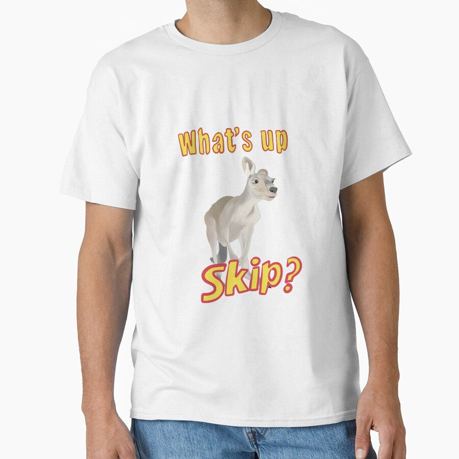 What's Up Skip? Australian Kangaroo by lozsart - Adult & Kids T-Shirts, Sweatshirts & Hoodies apparel design preview 1