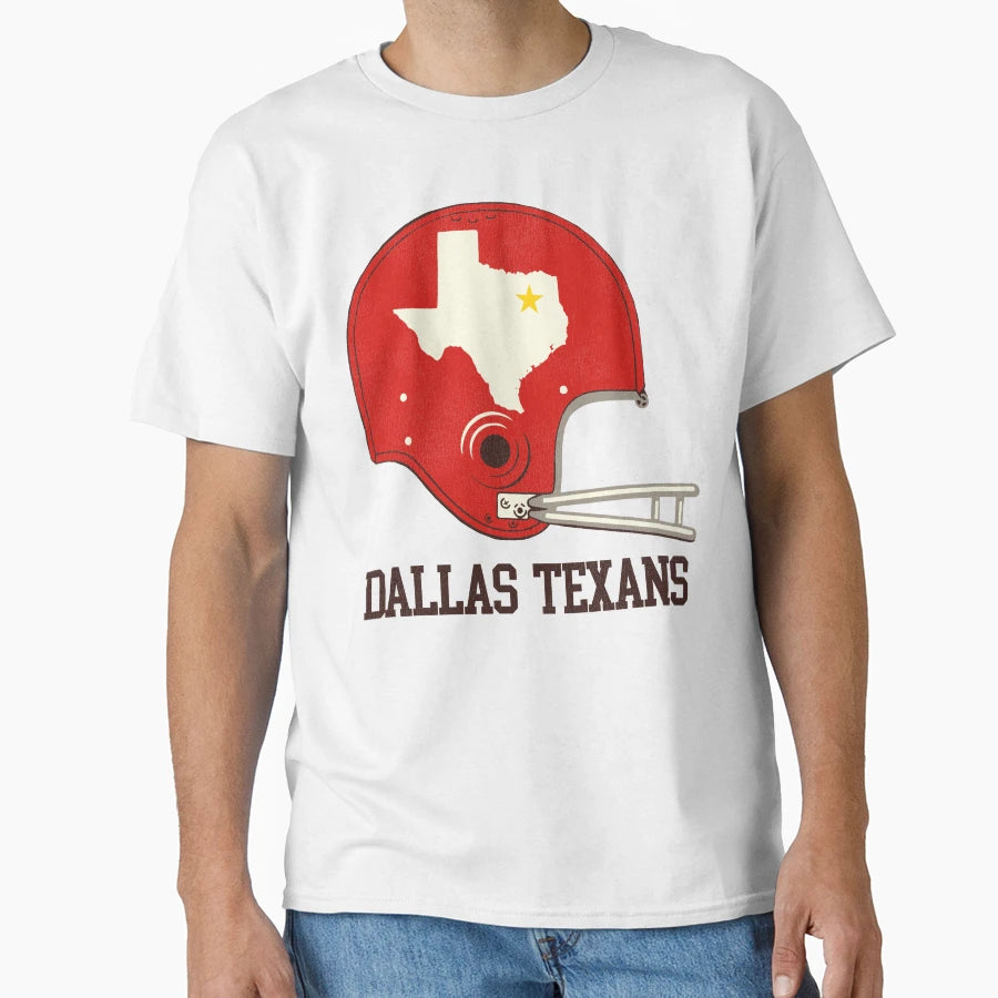 Dallas Texans T-Shirt - Unique Graphic for Adults - T-Shirt, Sweatshirt, Hoodie