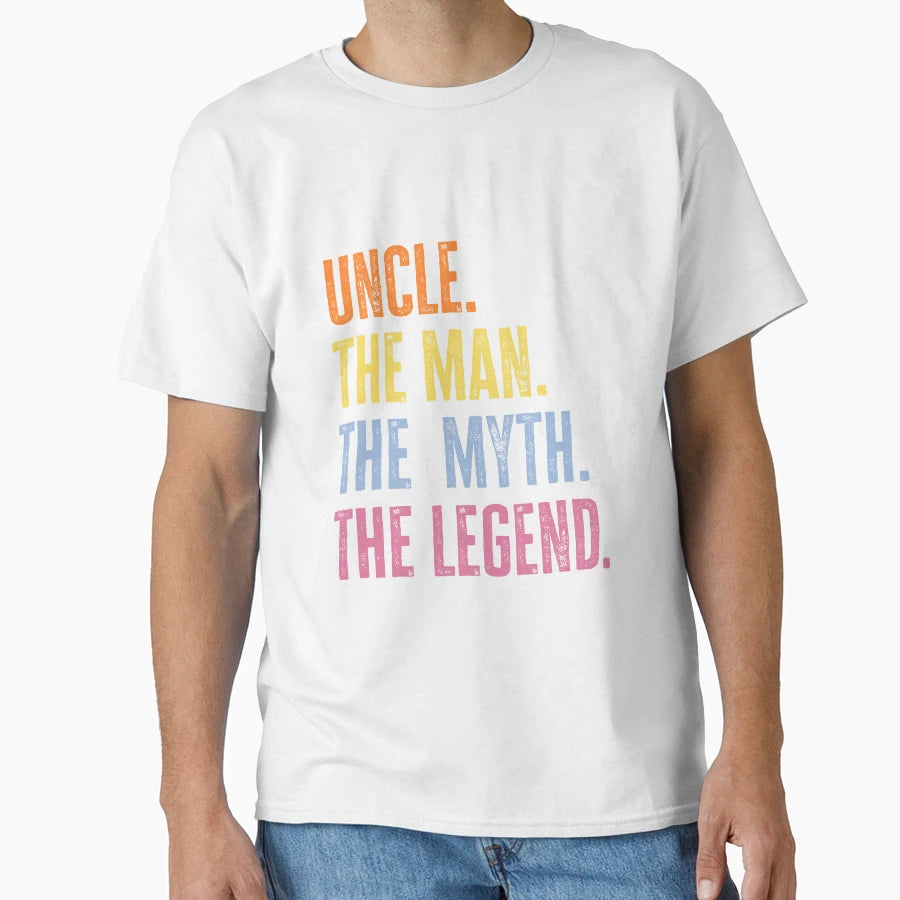 Funny Uncle Myth Legend Best Uncle T-Shirt - Graphic Print Men Women - T-Shirt, Sweatshirt, Hoodie