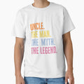 Funny Uncle Myth Legend Best Uncle T-Shirt - Graphic Print Men Women - T-Shirt, Sweatshirt, Hoodie