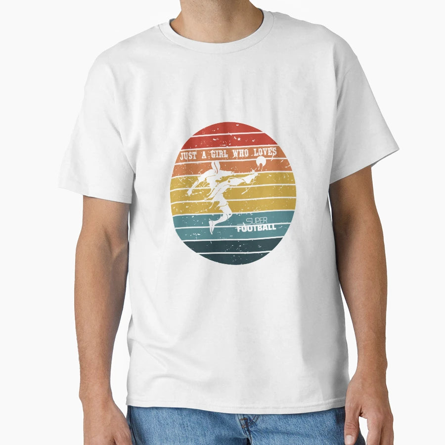 Just Who Loves Football T-Shirt - Fun Novelty Design for Adults - T-Shirt, Sweatshirt, Hoodie