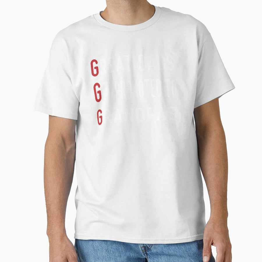 Great Dads Get Promoted To Grandpas T-Shirt - Custom Art Print for Adults - T-Shirt, Sweatshirt, Hoodie