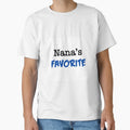 Nanas Favorite Blue T-Shirt - Casual Everyday Wear Men Women - T-Shirt, Sweatshirt, Hoodie