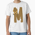 M Letter Magic School Team Badger T-Shirt - Fun Novelty Design Unisex - T-Shirt, Sweatshirt, Hoodie
