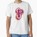 P Initial Letter P T-Shirt - Aesthetic Graphic for Adults - T-Shirt, Sweatshirt, Hoodie