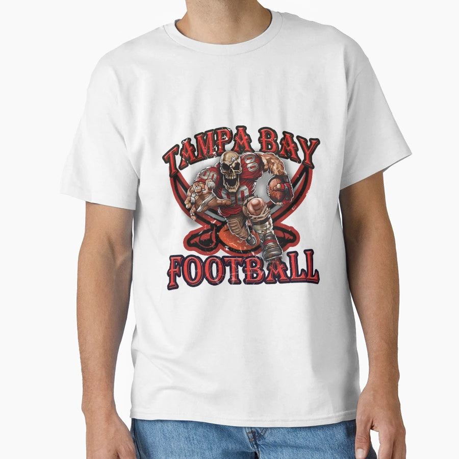 Tampa Bay Football T-Shirt - Graphic Print Unisex - T-Shirt, Sweatshirt, Hoodie