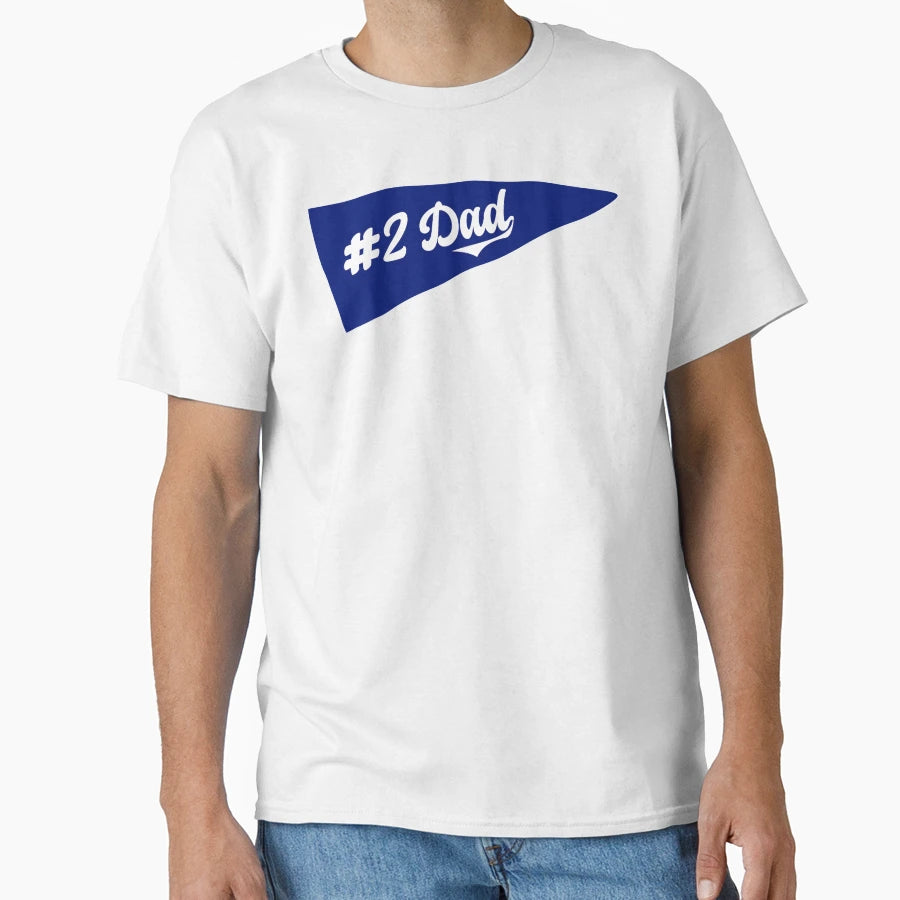 2 Dad T-Shirt - Minimalist Print Men Women - T-Shirt, Sweatshirt, Hoodie