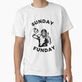 Sunday Funday Sunday Football T-Shirt - Trendy Graphic Unisex - T-Shirt, Sweatshirt, Hoodie