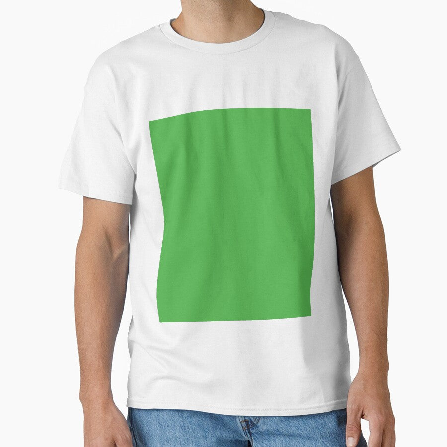 Plain Solid Color Green Lemon Medium by mimihuang - Adult & Kids T-Shirts, Sweatshirts & Hoodies apparel design preview 1