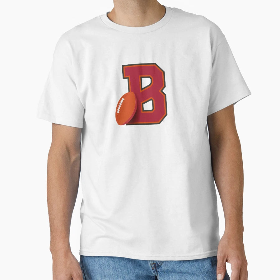 Tampa Bay Football Monogram T-Shirt - Unique Graphic for Adults - T-Shirt, Sweatshirt, Hoodie