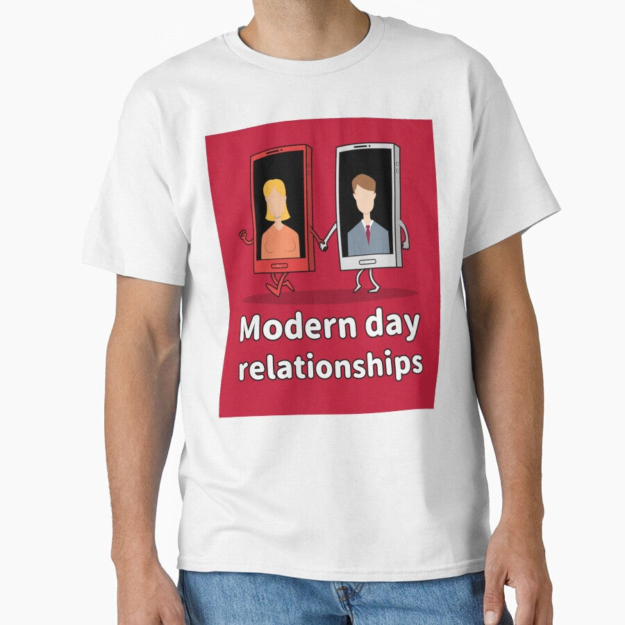 Modern day relationships by BlueArRecords - Adult & Kids T-Shirts, Sweatshirts & Hoodies apparel design preview 1