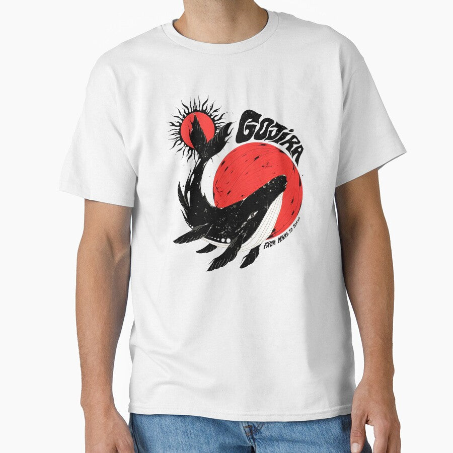 Cosmic Whale Eclipse Heavy Ocean Energy by delonahuty - Adult & Kids T-Shirts, Sweatshirts & Hoodies apparel design preview 1