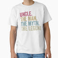 Uncle Myth Legend T-Shirt - Fun Novelty Design Men Women - T-Shirt, Sweatshirt, Hoodie