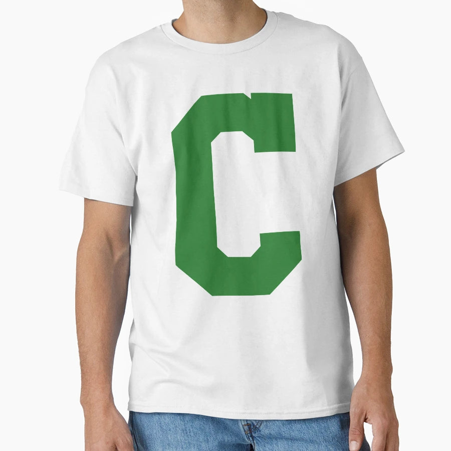 Alphabet Green C Sports Letter C T-Shirt - Fun Novelty Design for Adults - T-Shirt, Sweatshirt, Hoodie