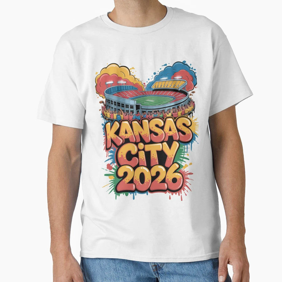 Kansas City 2026 Arrowhead Stadium T-Shirt - Streetwear Style Men Women - T-Shirt, Sweatshirt, Hoodie