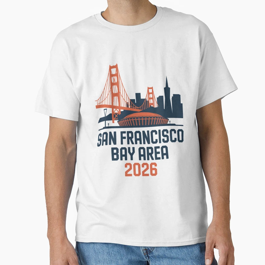 San Francisco Bay Area Golden Gate T-Shirt - Minimalist Print Men Women - T-Shirt, Sweatshirt, Hoodie