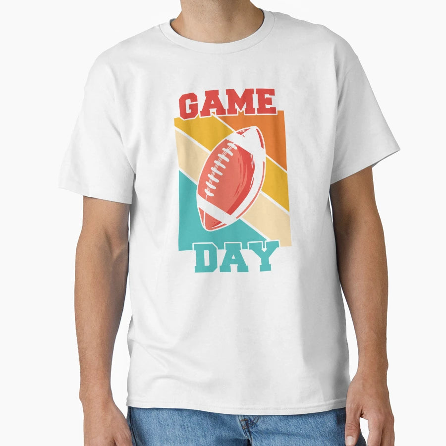 Game Day Football Fans Ultimate T-Shirt - Aesthetic Graphic for Adults - T-Shirt, Sweatshirt, Hoodie