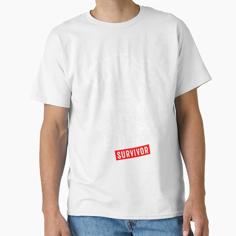 Pandemic Covid 19 Survivor Slim Fit Idea For Men - Adult & Kids T-Shirts, Sweatshirts & Hoodies apparel design preview 1