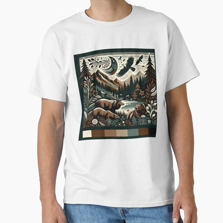 Nature outback by SmileyMoods - Adult & Kids T-Shirts, Sweatshirts & Hoodies apparel design preview 1