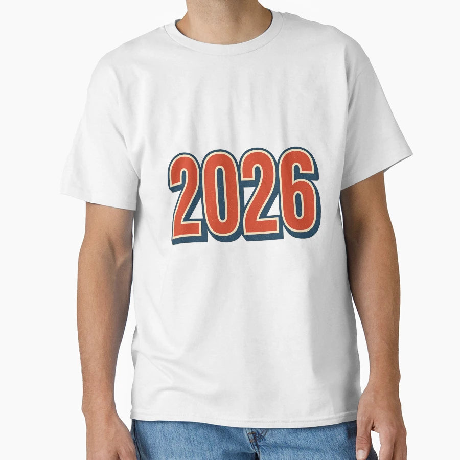2026 T-Shirt - Graphic Print for Adults - T-Shirt, Sweatshirt, Hoodie
