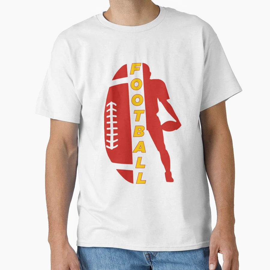 Football T-Shirt - Trendy Graphic Unisex - T-Shirt, Sweatshirt, Hoodie