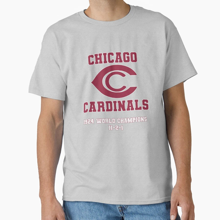 Chicago Cardinals 1924 World Champs T-Shirt - Trendy Graphic Men Women - T-Shirt, Sweatshirt, Hoodie